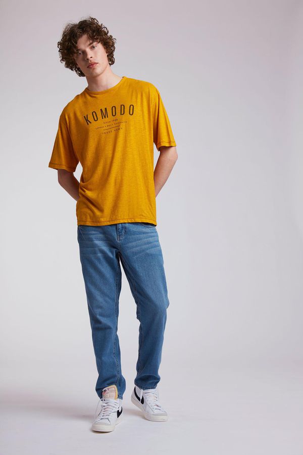 image of Kin Hemp Tee in Mango