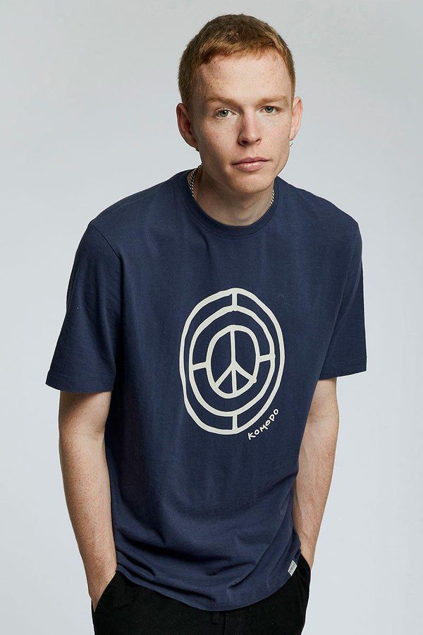 image of Sign of the Times Tee in Indigo