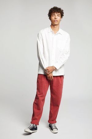 Thomas Organic Cotton Shirt in White
