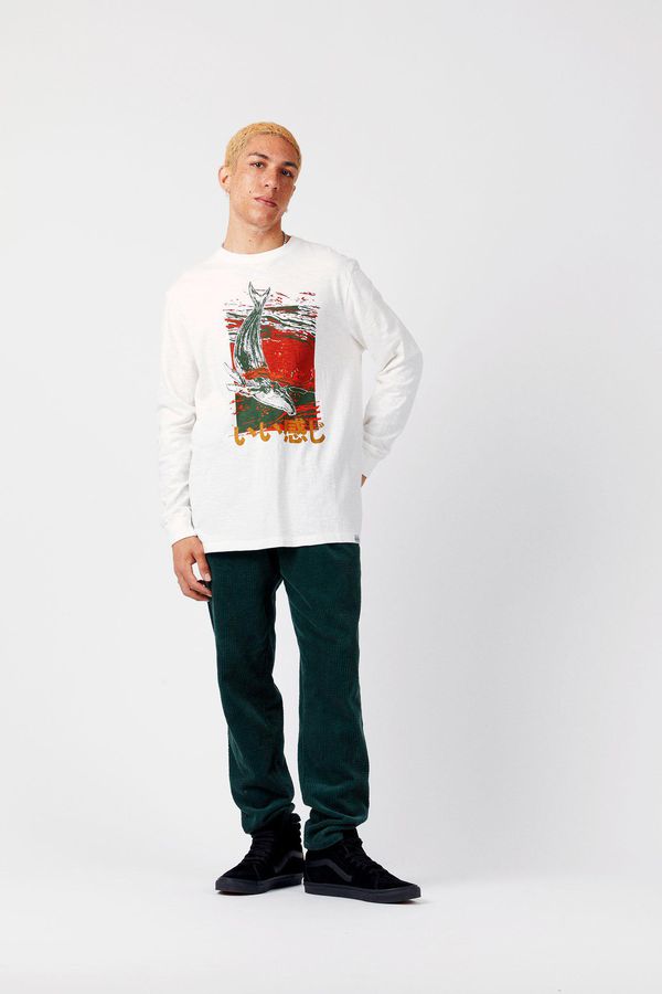 image of Whale Organic Cotton Tee in White