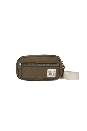 Blimey Organic Cotton Unisex Bumbag in Khaki