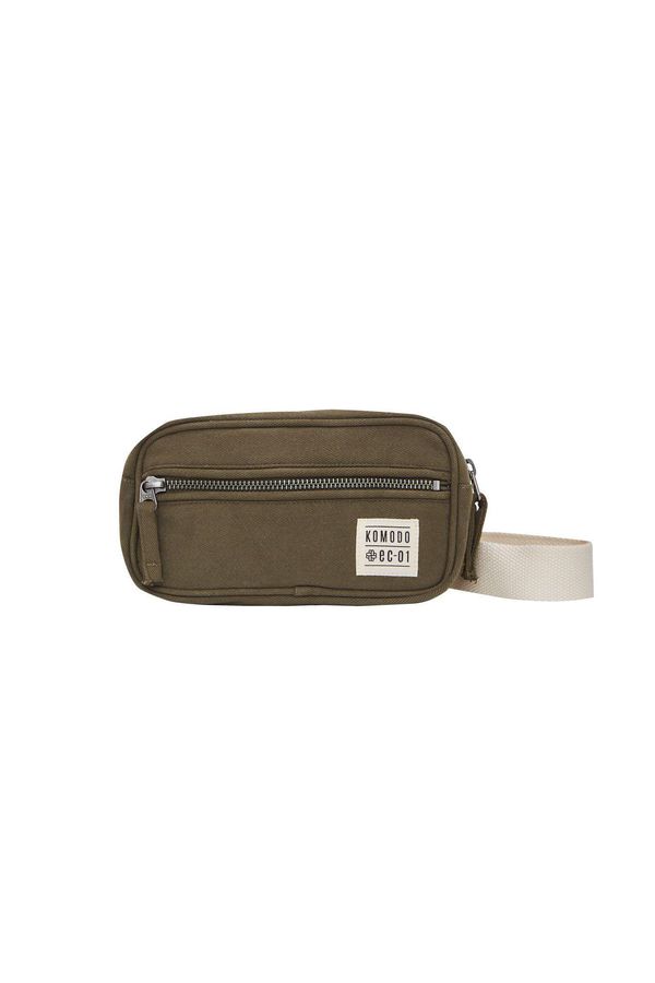 image of Blimey Organic Cotton Unisex Bumbag in Khaki
