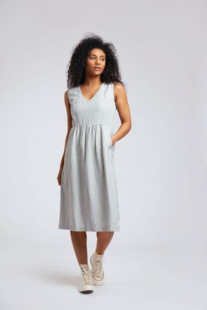 Mondays Organic Cotton Dress in Ink