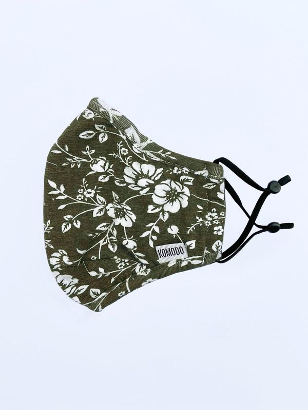 image of Reusable Face Fabric Face Mask in Orchard