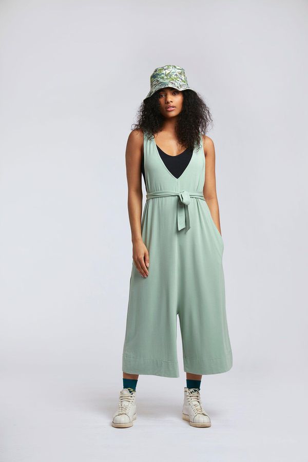 image of Mollie Modal Jumpsuit in Seagrass
