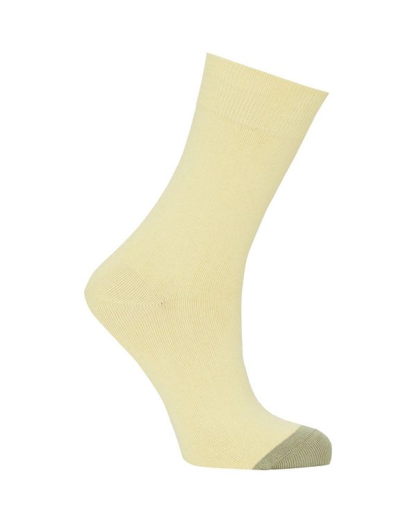 image of Punchy Organic Cotton Socks in Pineapple
