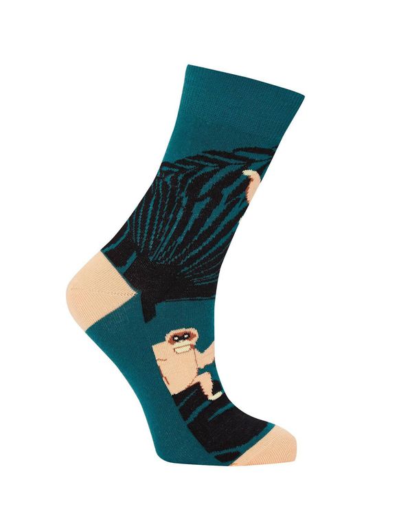 image of SOS Organic Cotton Socks in Teal