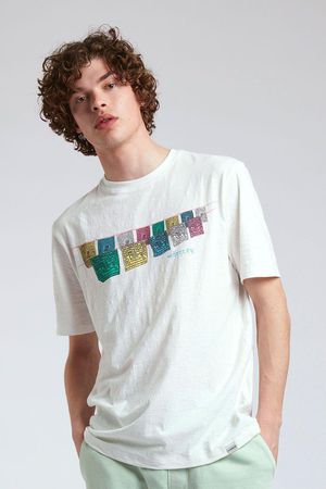 Kin Free Tibet Organic Cotton Tee in Off White