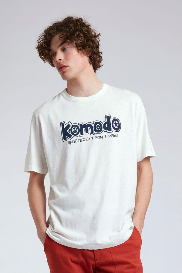 image of Kin Nineties Organic Cotton Tee in Off White