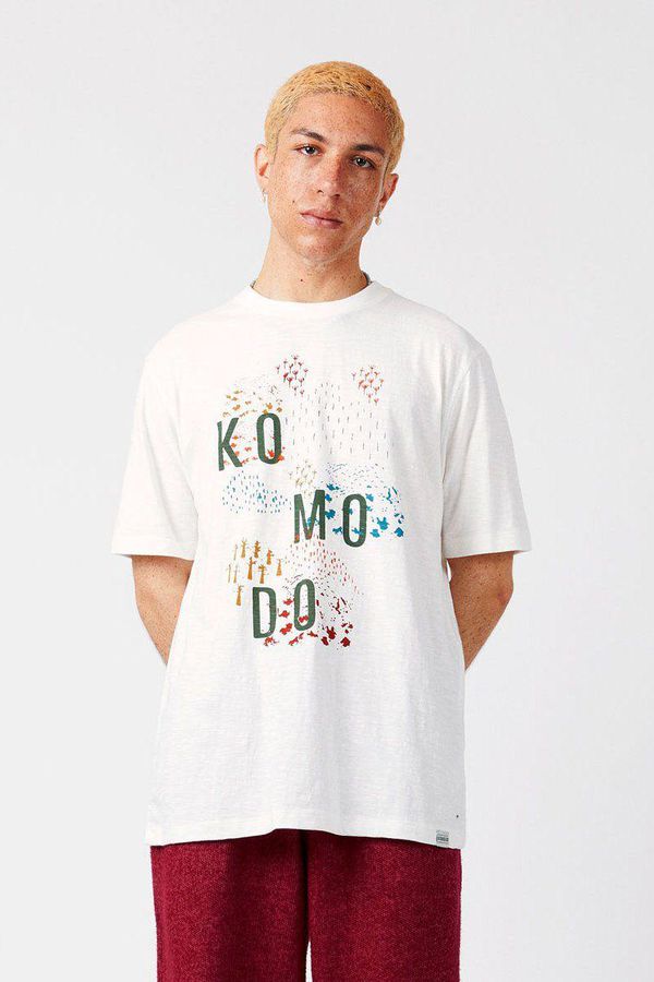 image of Komodoscape Organic Cotton Tee in White