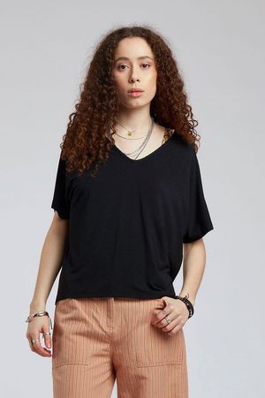 Pacha Modal Top in Black
