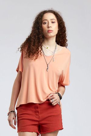 Pacha Modal Top in Peach