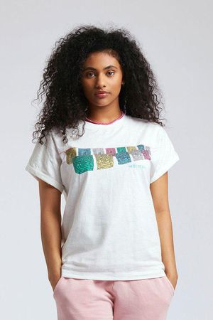 Sunrise Free Tibet - Gots Organic Cotton Tee Off White