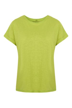 Sunrise Hemp Tee in Apple Green