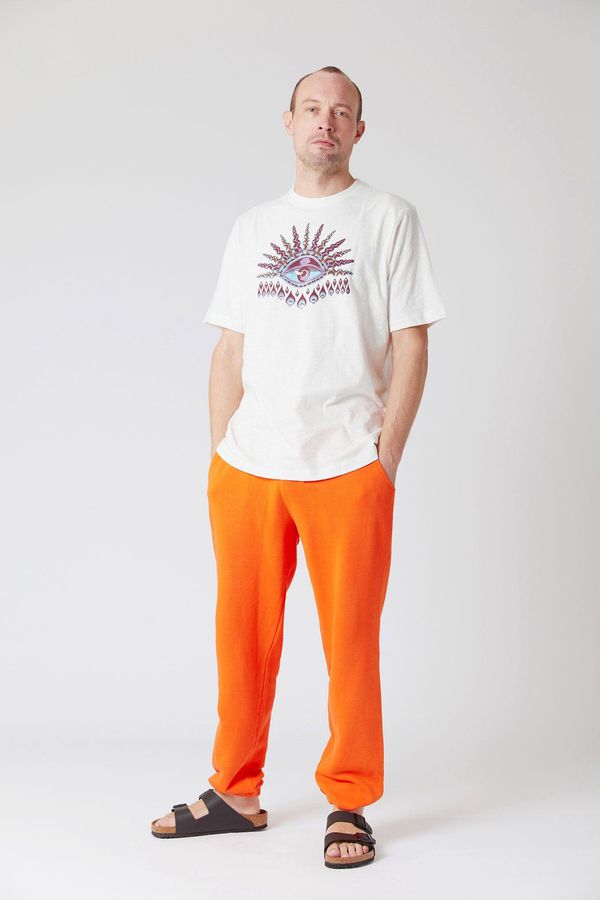image of Adam Organic Cotton Mens Trackpant in Orange
