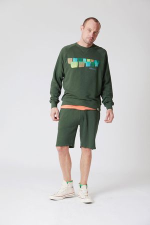 Flip Organic Cotton Short in Green