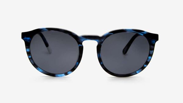 image of Darya in Denim Blue Stripe