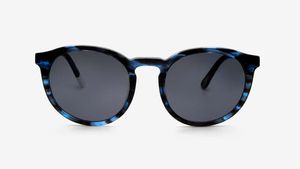 Darya in Denim Blue Stripe