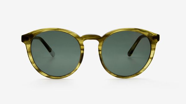 image of Darya in Striped Khaki Tortoiseshell