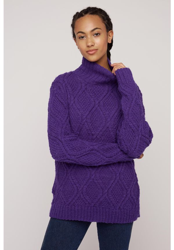 image of Fishermans Jumper In Purple