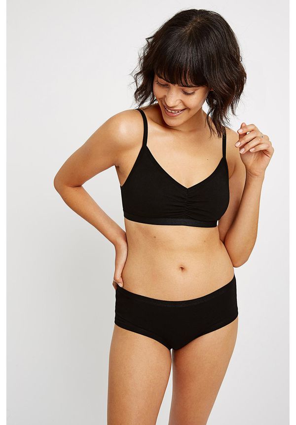 image of Soft Bra Top In Black