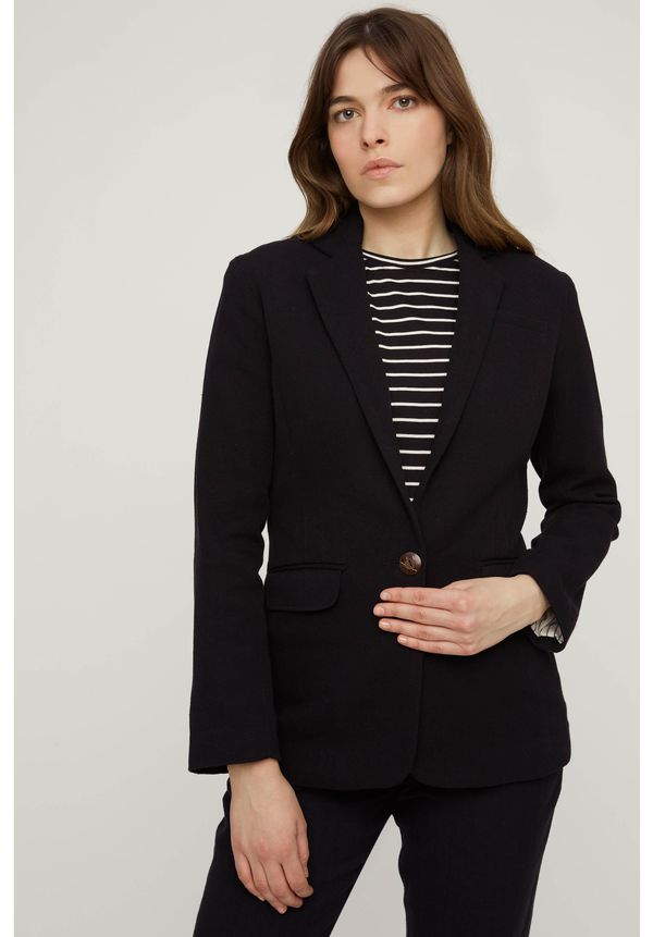 image of Eileen Blazer In Black