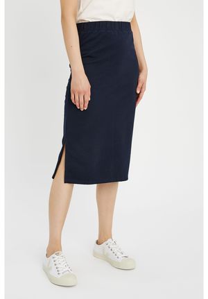 Keira Pencil Skirt In Navy