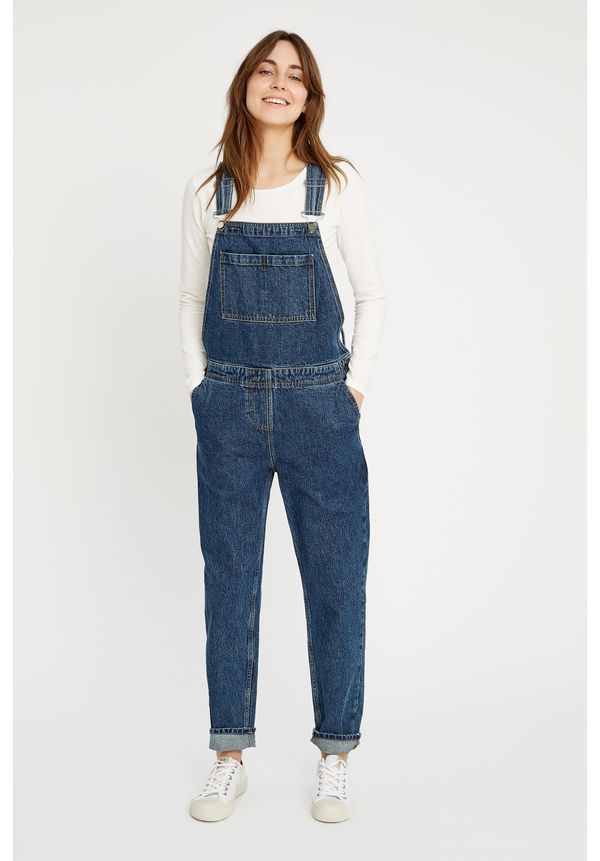 image of Brooklyn Denim Dungarees Blue