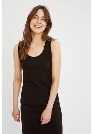 Lizzie Vest in Black