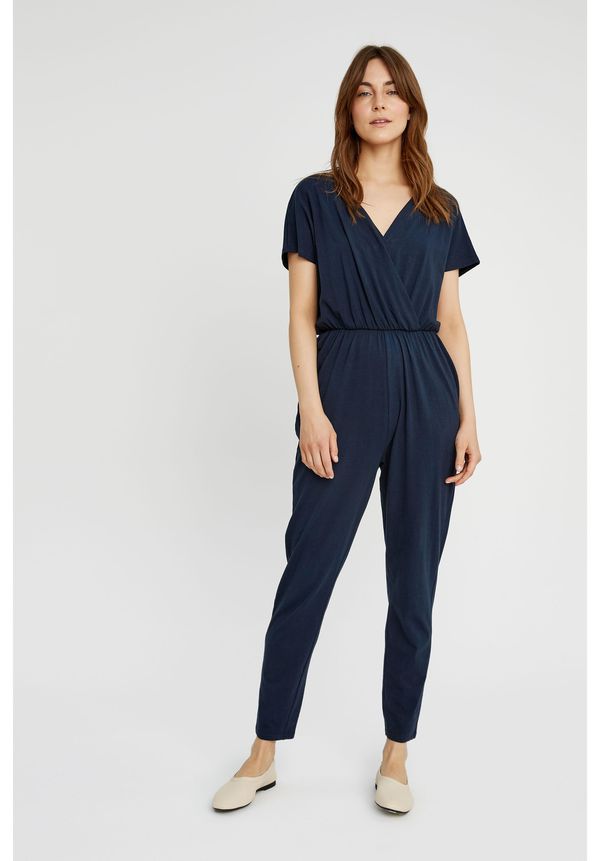 image of Oliana Jumpsuit In Navy Blue