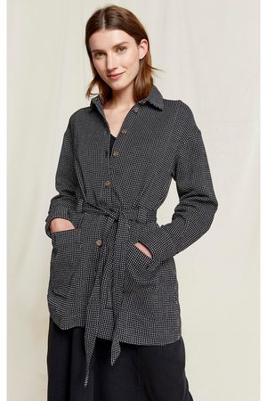 Shreya Shacket in Black