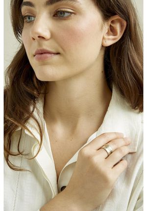 Set of Stackable Rings in Silver