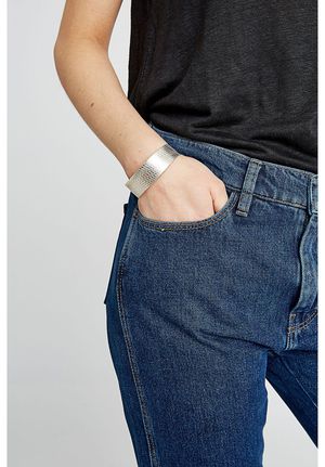 Textured Cuff in Silver