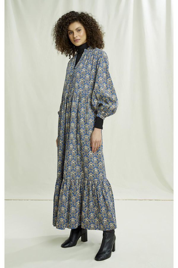 image of V & A Millefleur Maxi Dress