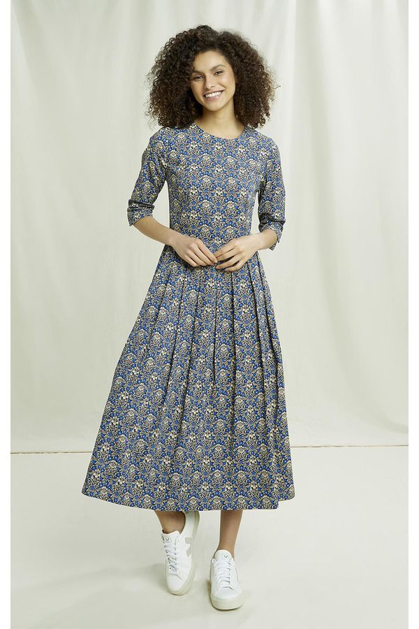image of V & A Millefleur Midi Dress