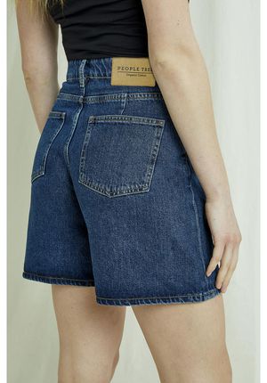 Yetta Denim Shorts in Blue