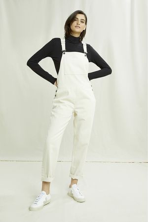 Brooklyn Twill Dungarees in Natural
