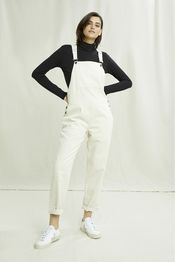 image of Brooklyn Twill Dungarees in Natural