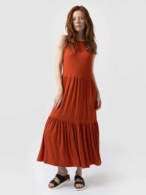 Greenwich Dress in Amber