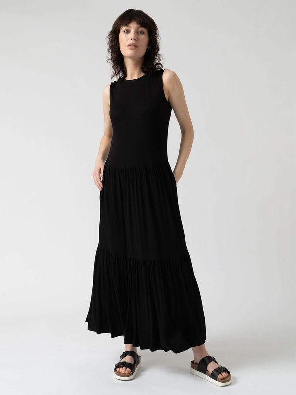 image of Greenwich Dress in Black