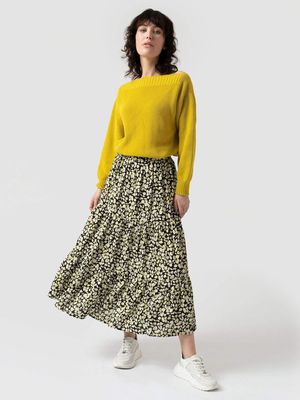 Greenwich Skirt in Abstract Animal