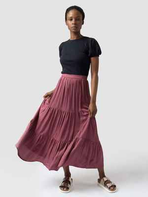 Greenwich Skirt in Mauve