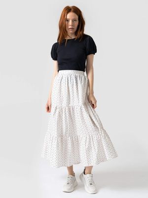 Greenwich Skirt in Sparkle Fleck