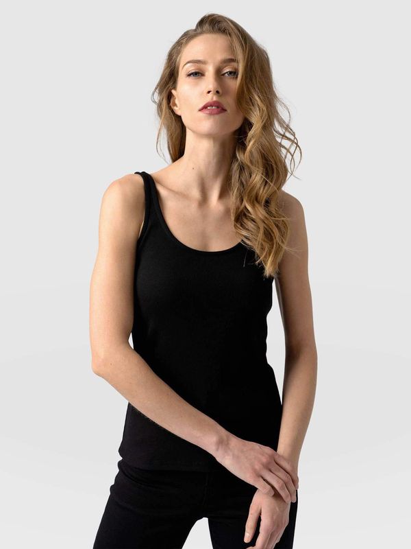 image of Rib Cami in Black