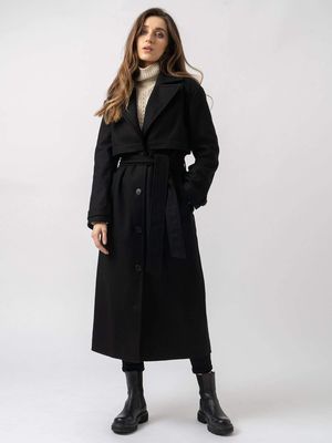 Odette Coat in Black