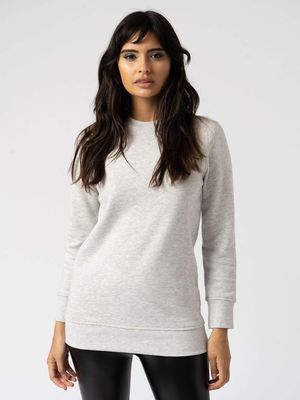 Cotton Sweater in Grey
