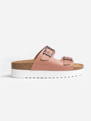 Sutton Slide - Blush