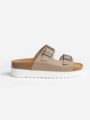 Sutton Slide - Taupe