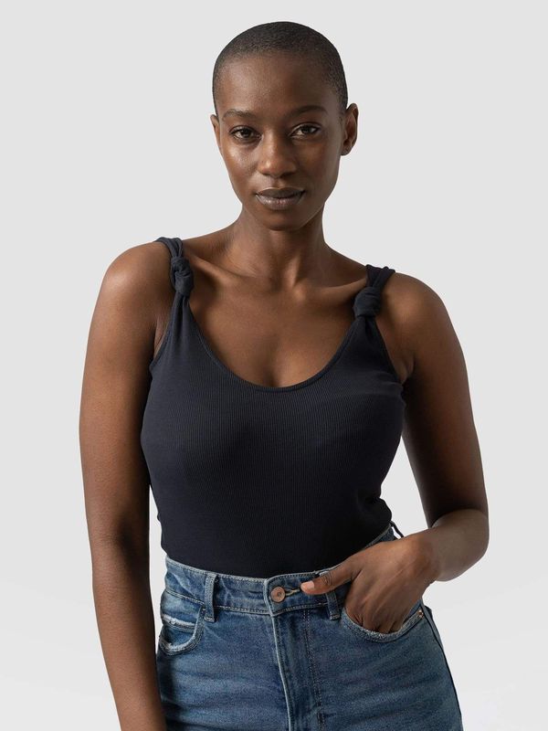 image of Knot Vest Rib in Navy