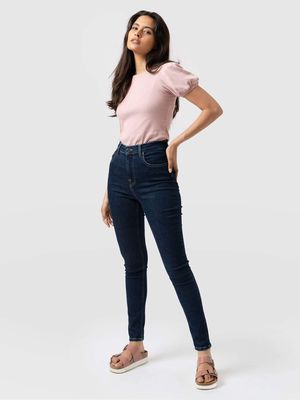 Classic Skinny Jeans in Blue